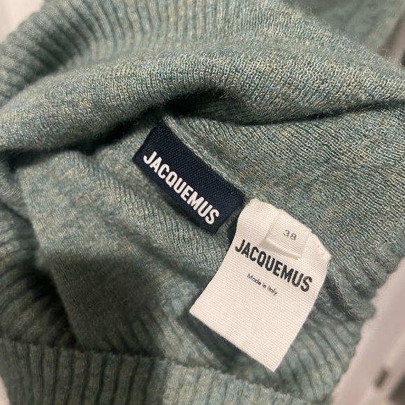 Jacquemus 🩶 La Robe Ascua Wool Knitted Dress - Picture 8 of 8